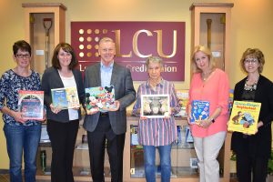 Books presented to local organizations 